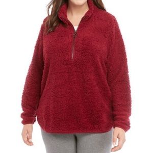 Sherpa pullover sweater size 1X
